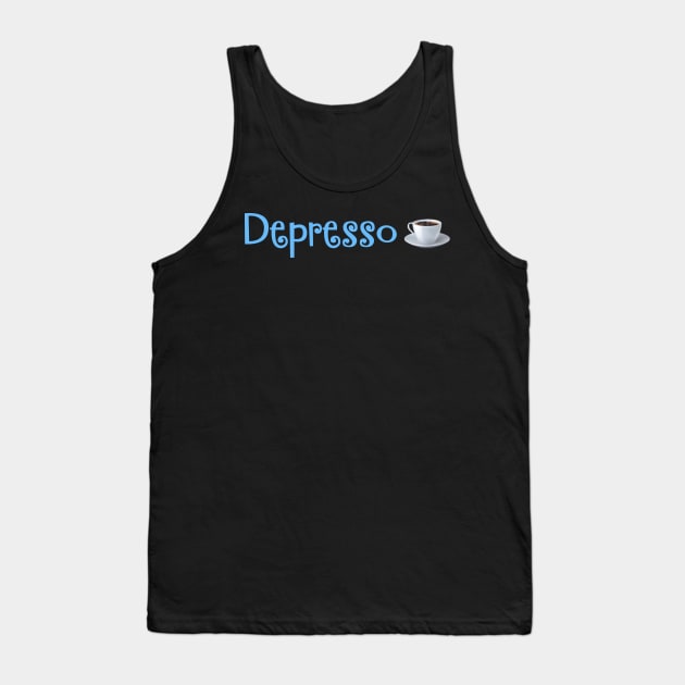 Depresso, espresso- a lifestyle Tank Top by Zoethopia